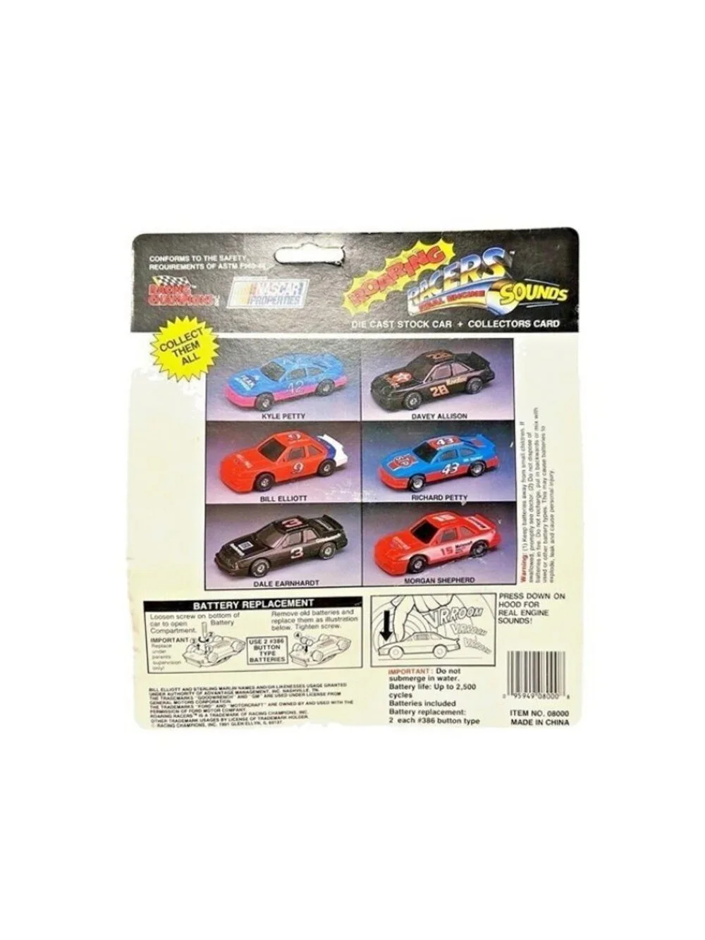 Vintage Die Cast Racing Champions Michael Waltrip 30 Pennzoil Roaring Racers